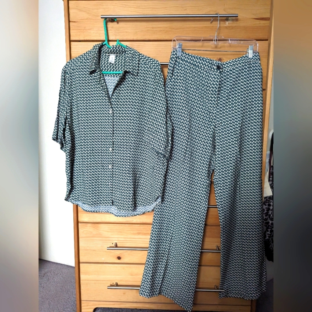 Never worn H&M co-ord set summer.